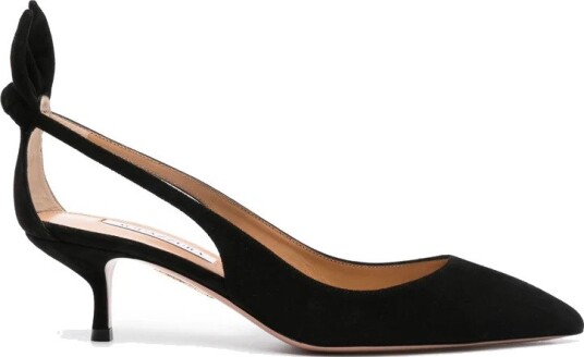 Aquazzura Dame Sko Svart 38 EU,