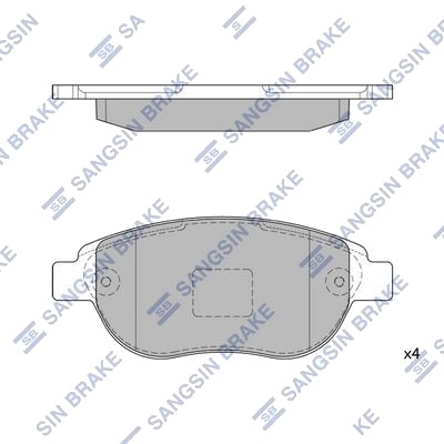 Hi Q SP2073 Bremseklosser