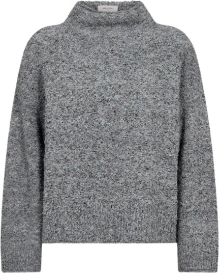 FREE/QUENT Fqgrsnemes Pullover DARK GREY MELANGE S FREE/QUENT Fqgrsnemes Pullover DARK GREY MELANGE S