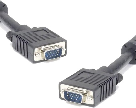 Videokabel Svga D-Sub M Til Svga D-Sub M 3 M Skjermet Svart