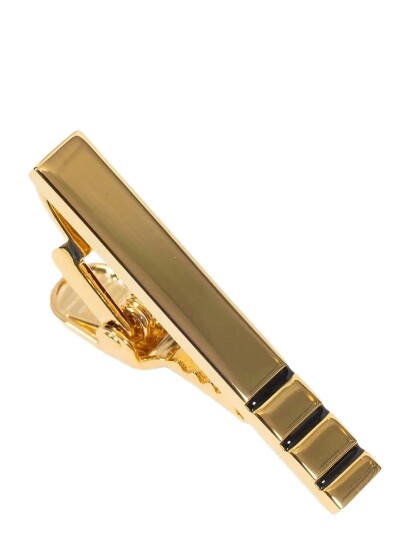 AN IVY Black Triple Golden Bar 3,5 Cm   Gold   ONE SIZE