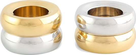 Klong Marriage Duo Lysestake 2-pk i Messing og Aluminium