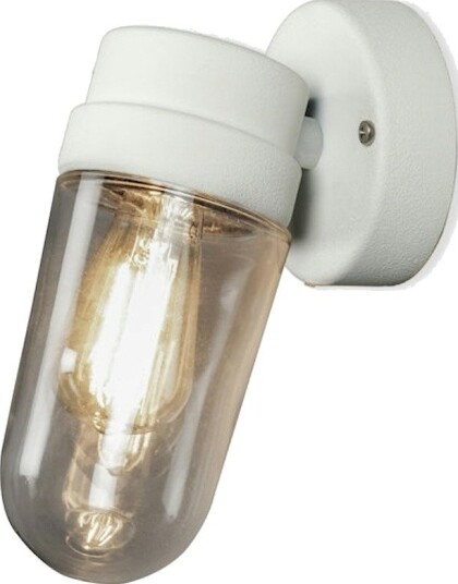 Konstsmide Vega vegglampe E27 hvit