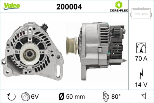 Dynamo VALEO 200004 Dynamo VALEO 200004