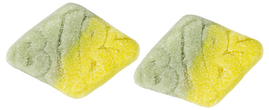 ERT Godis Singel Skumrombe Sur Tutti-Frutti Storpakning - 2,6 kg