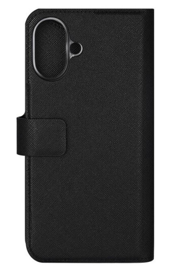 Onsala Eco Wallet MagSeries iPhone 16 Plus Svart - Resirkulert Skinn