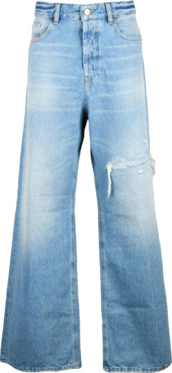 Diesel Dame Jeans Blå W27,