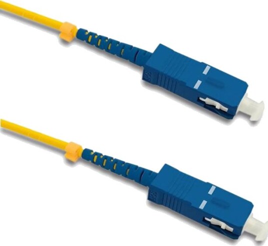 Qoltec Fiberoptisk Patchkabel SC/UPC til SC/UPC, Singlemode G652D Simplex ??? 0,5m