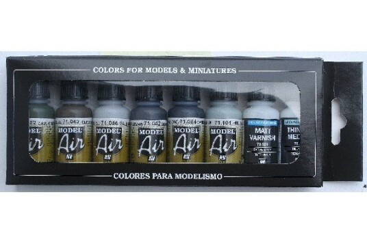 Model Air Luftwaffe Colors 1941 To End-War 17 Ml.