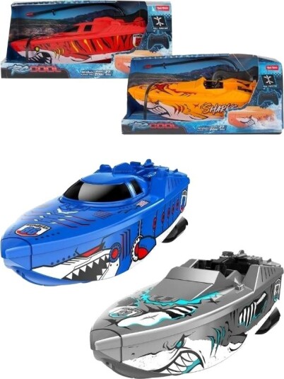 Radiostyrt Speedbåt Rc-Cool Med Dobbel Motor 26cm