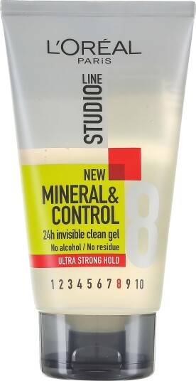 Loreal Paris StudioLine Mineral & Control Invisi Clean Gel 150 ml Loreal Paris StudioLine Mineral & Control Invisi Clean Gel 150 ml