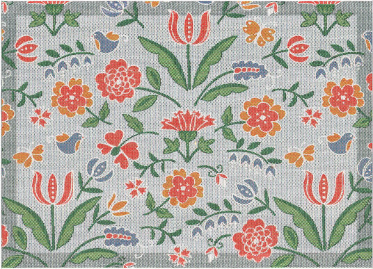 Ekelund Linneväveri Blomglänta spisebrikke 35x48 cm Multi Ekelund Linneväveri Blomglänta spisebrikke 35x48 cm Multi