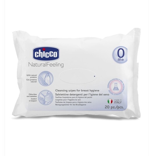 Chicco Våtservietter For Brysthygiene / Amme-servietter 16stk