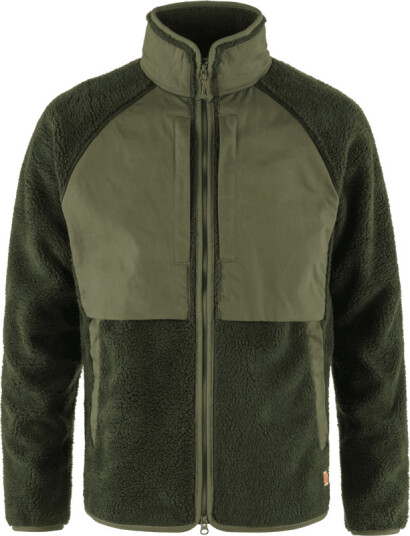 Fjellreven Men's Vardag Pile Jacket M Deep Forest-Laurel Green Fjellreven Men's Vardag Pile Jacket M Deep Forest-Laurel Green