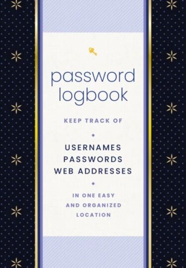 Password Logbook (Black & Gold) Av Editors Of Rock Point