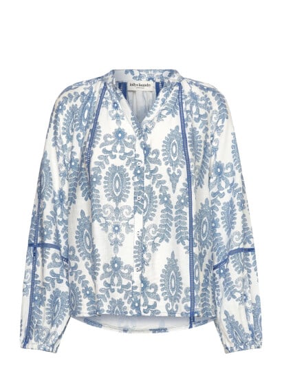 Lollys Laundry Veroll Shirt Ls Blue L Lollys Laundry Veroll Shirt Ls Blue L