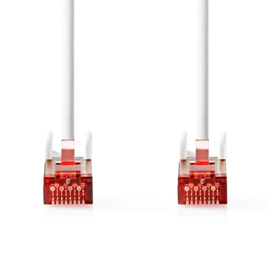 Nedis CAT6 S/FTP Nettverkskabel 2m Hvit