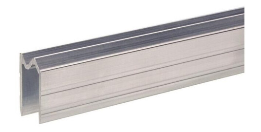 Adam Hall Hardware 6100 - Aluminium Hybrid Lid Location *pris Per Meter