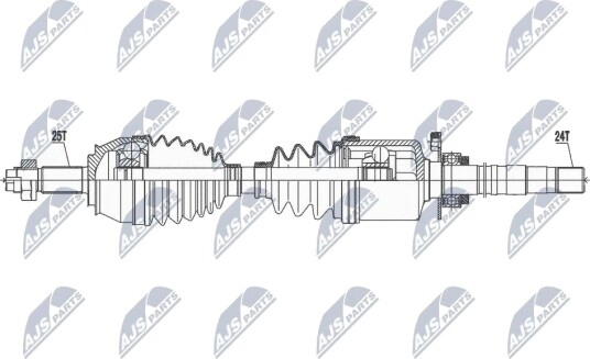 Nty Drivaksel NTY NPW FT 053