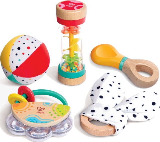 Leke Hape 5 In 1 Baby Sensory Set Leke Hape 5 In 1 Baby Sensory Set