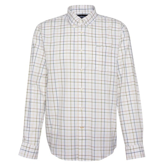 Barbour Caswell Tattersall Skjorte Regular Fit Highland Olive/Dress Gord Barbour Caswell Tattersall Skjorte Regular Fit Highland Olive/Dress Gord