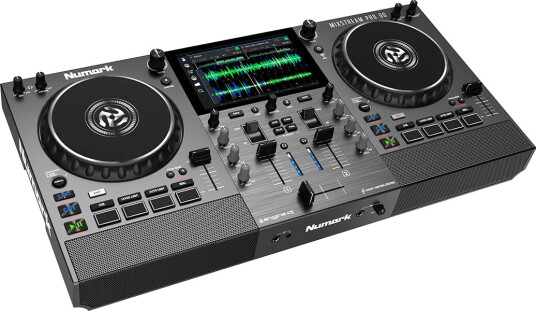 Numark Mixstream Pro Go Standalone Controller with Numark Headphones