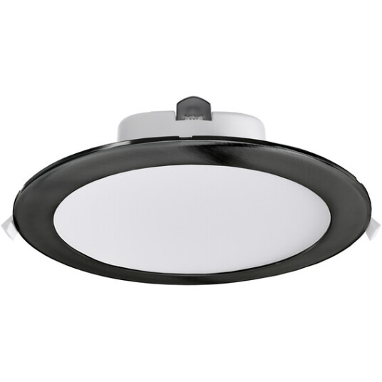 Deko Light Acrux Downlight 195mm 26W Hvit M/ Avtagbar Svart Ring Deko Light Acrux Downlight 195mm 26W Hvit M/ Avtagbar Svart Ring
