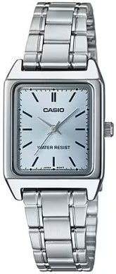 Casio Dameklokke LTP V007D 2EUDF Classic Blå/Stål 22x31 mm
