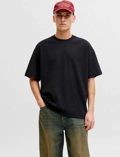 Jack & Jones Jjebarron Tee Ss O Neck 3Pk Mp Black L