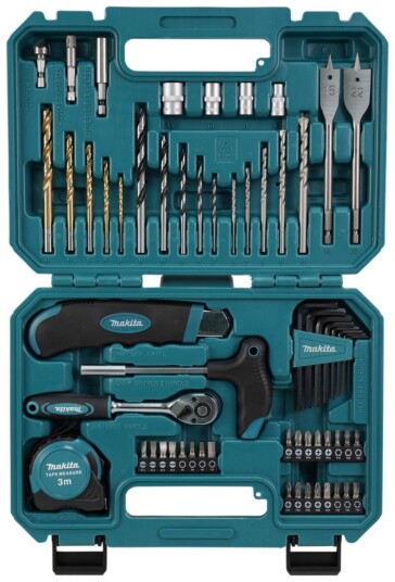 Makita E 15095 Verktøysett 60 Deler Makita E 15095 Verktøysett 60 Deler