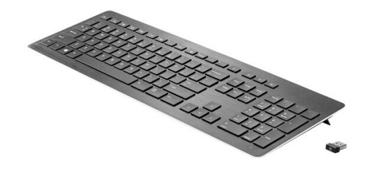 HP Premium Tastatur med Numpad - USB - Svart