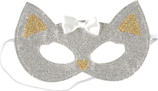 Souza Kostymer Maske Katt Sølv/Gull Souza OneSize Kostymer 106053-NC