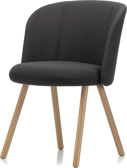 Vitra Mikado Spisestuestol Mørkegrå Vitra Mikado Spisestuestol Mørkegrå