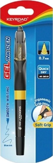 Keyroad Keyroad Smoozzy Gelpenn, 0,7 Mm, Blister, Blanding Av Farger