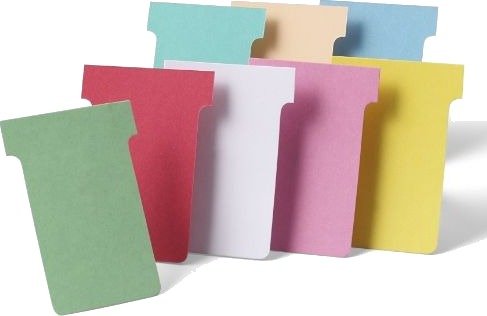 Nobo T Cards T Kort Rød 100 Stykker Nobo T Cards T Kort Rød 100 Stykker