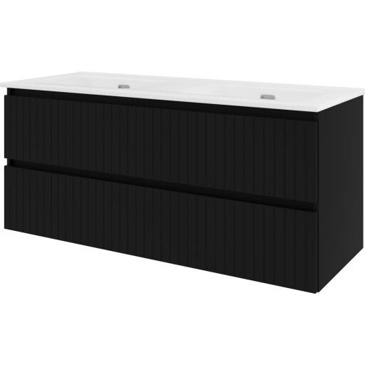 Sanibell Proline møbelpakke 121x46 cm matt sort Sanibell Proline møbelpakke 121x46 cm matt sort