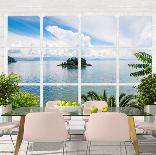 Fototapet Desert Island 250x175 - Artgeist sp. z o. o.