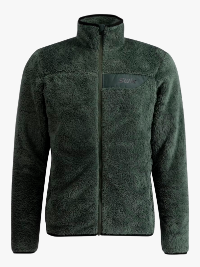 Swix Infinity Pile Midlayer Full-Zip Grønn L