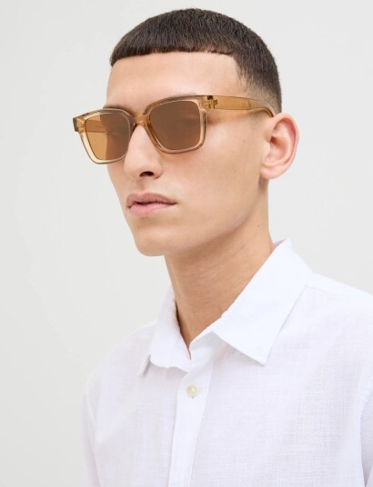 Jack & Jones Jacpontus Sunglasses Noos Brown ONE SIZE