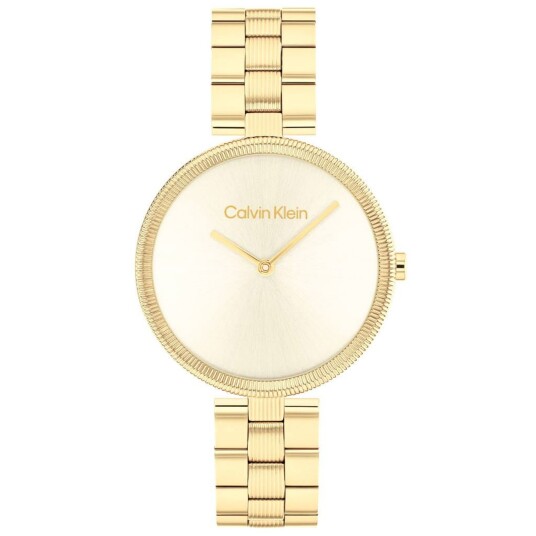 Calvin Klein Gleam 25100014 - Dame - 32 mm - Analog - Kvarts urverk - Mineralglas Calvin Klein Gleam 25100014 - Dame - 32 mm - Analog - Kvarts urverk - Mineralglas