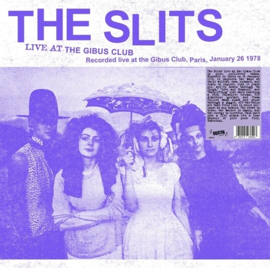 The Slits Live At The Gibus Club LP/Vinyl