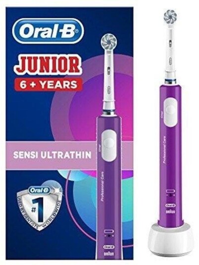 Oral-B Elektrisk tannbørste Junior 6+ år Lilla