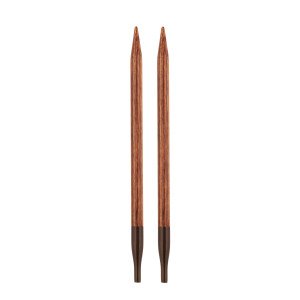 KnitPro Ginger Utskiftbare Rundpinner Bjørk 13cm 4,50mm