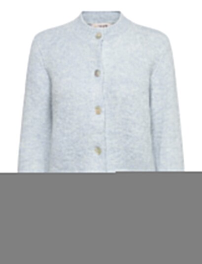 A View Audrey New Knit Cardigan Blue M A View Audrey New Knit Cardigan Blue M
