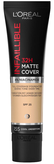 L'Oréal Paris Infaillible Matte Cover 24h 155 Natural Rose