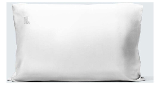 Silky Bamboo Pillowcase, Pearl White