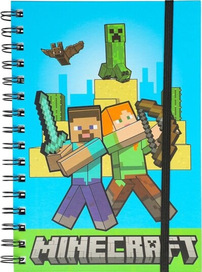 Minecraft Notatbok A5