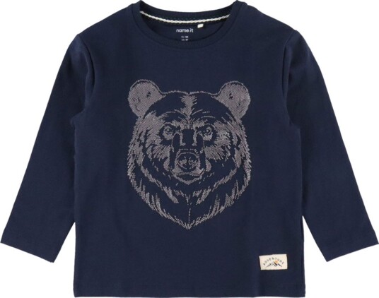 Name It Genser NmmOrlay Navy Blazer Name It 5 år (110) Genser Marineblå