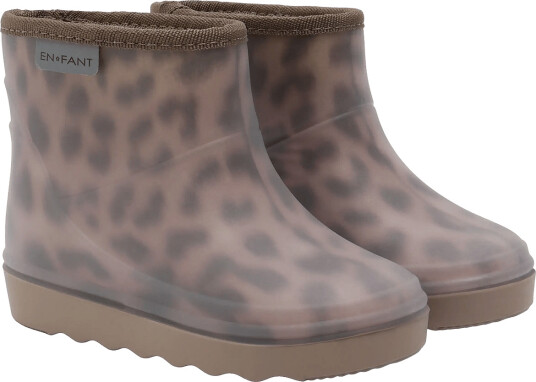 En Fant Thermo Boots Short Print Brown 27 En Fant Thermo Boots Short Print Brown 27