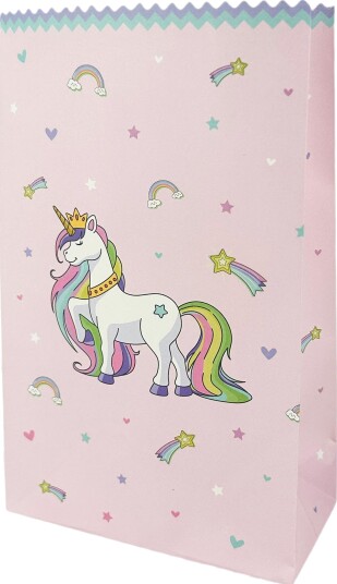 Design House 95 Godteriposer Unicorns & Rainbows 8-pakning 204351
